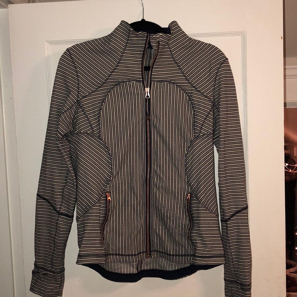 Pinstripe lulu lemon jacket
